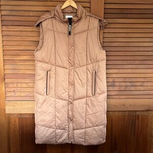 Avec Les Filles Longline Puffer Vest